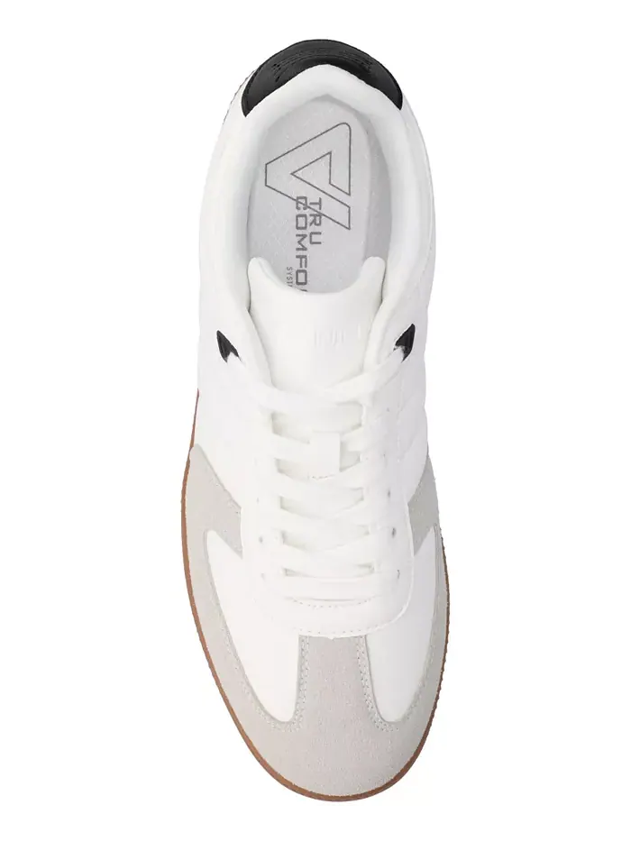 Мужские кроссовки Pele Comfort Low Top Flexible Court Vance Co. — изображение 4 из 5, белый