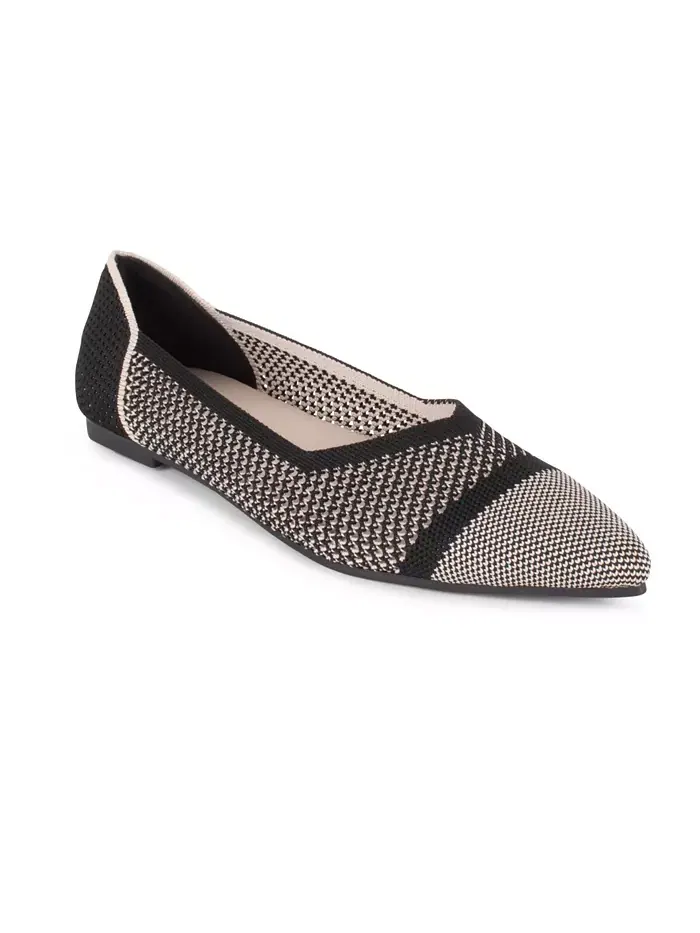 Женские трикотажные туфли Antigua Knit Slip-On Tahari — изображение 1 из 6, черный
