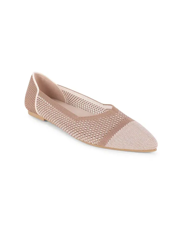 Женские трикотажные туфли Antigua Knit Slip-On Tahari — коричневый