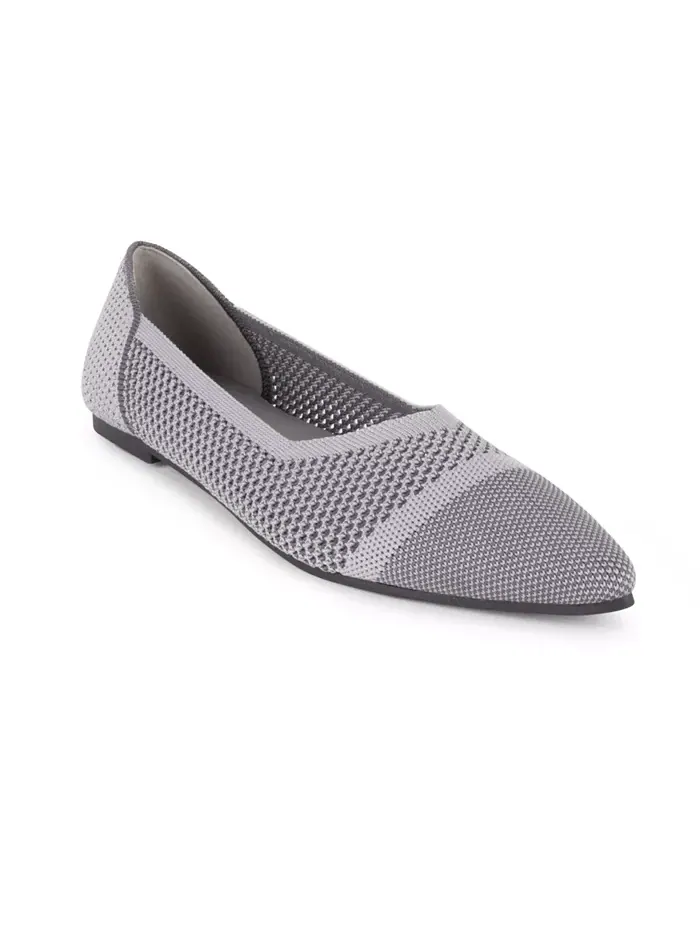 Женские трикотажные туфли Antigua Knit Slip-On Tahari — изображение 1 из 6, серый