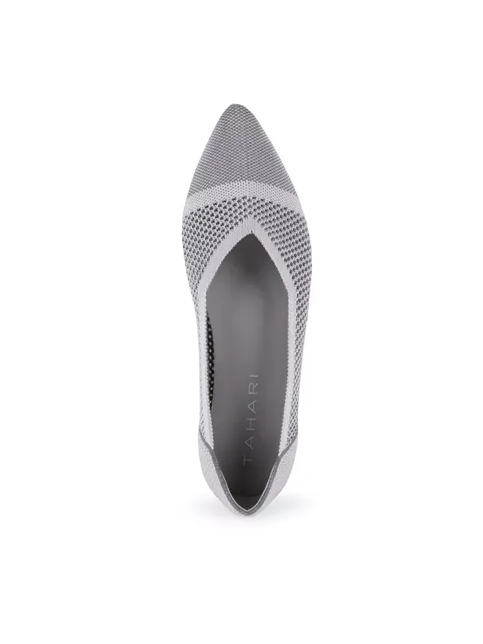 Женские трикотажные туфли Antigua Knit Slip-On Tahari — изображение 4 из 6, серый