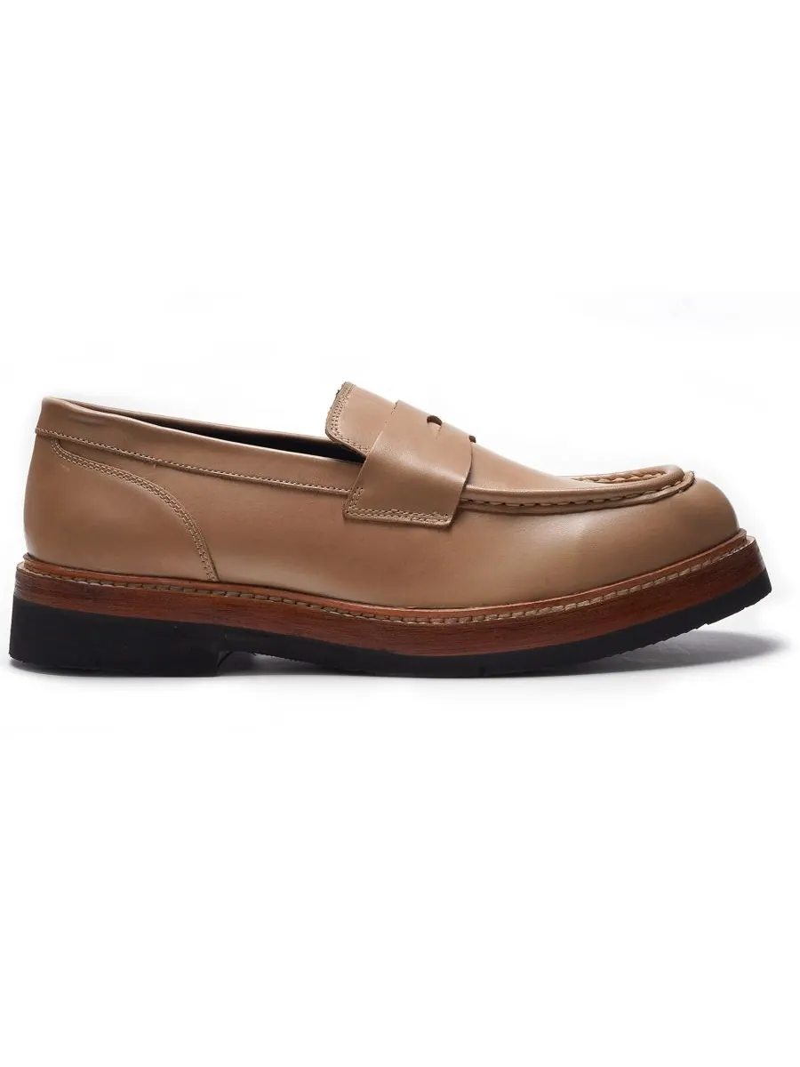 Мужские лоферы Rhodes Penny A Veer — изображение 2 из 6, бежевый