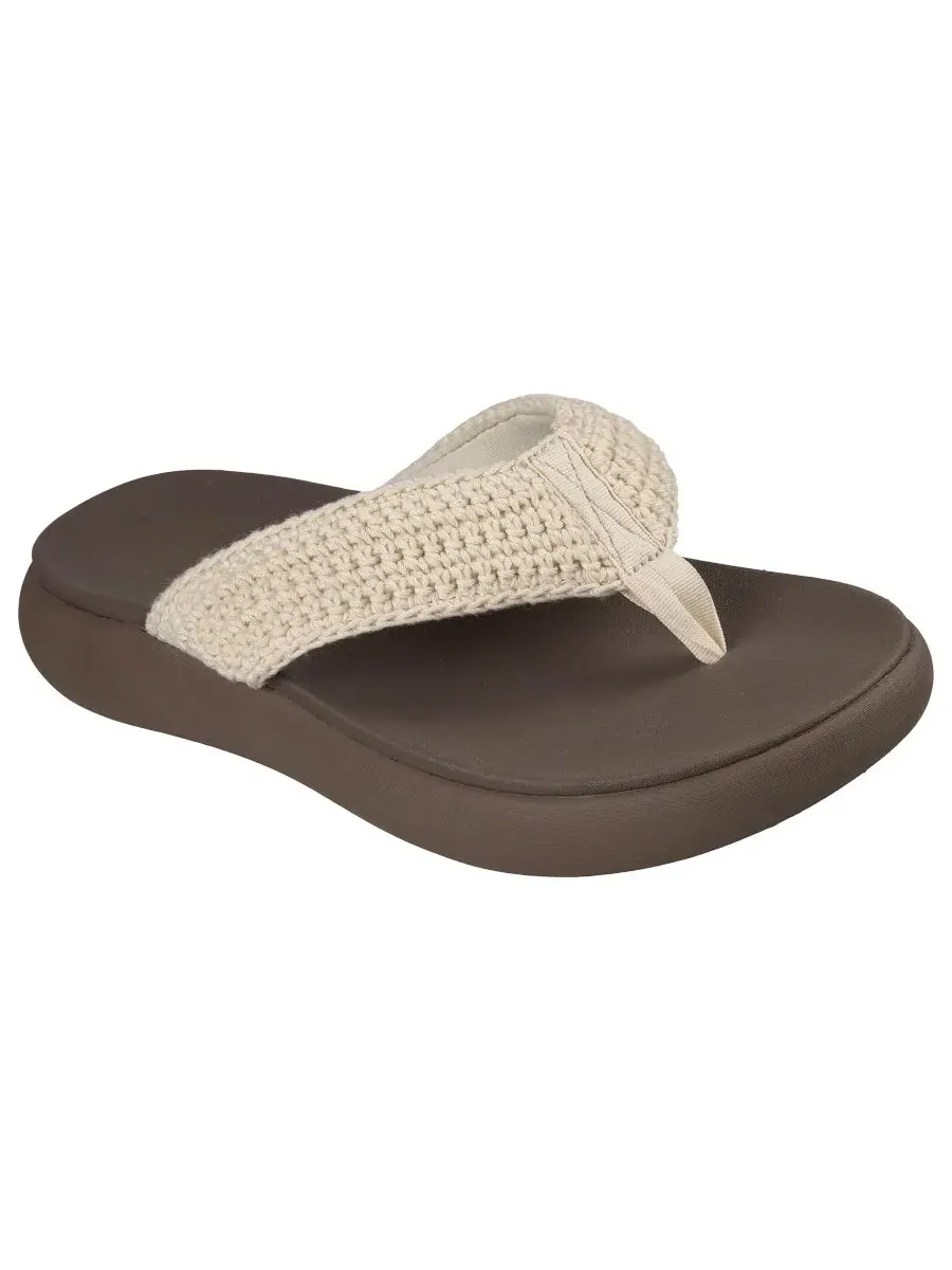 Женские сандалии-шлепанцы свободного кроя Asana Luxe - Valley Chic 2 от Finish Line Skechers
