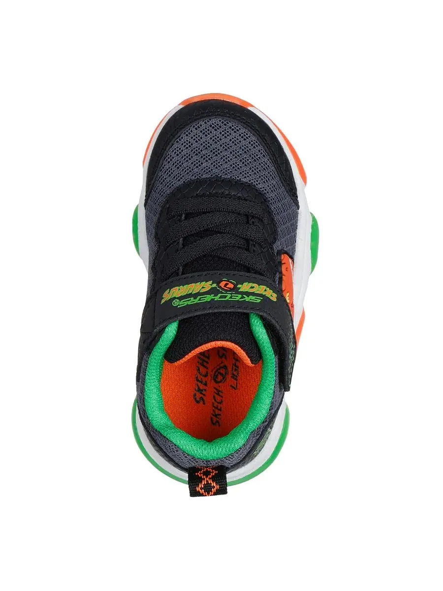 Детские кроссовки Mighty Glow 2.0 - Dino Bolt с подсветкой и ремешком от Finish Line Skechers — изображение 5 из 6