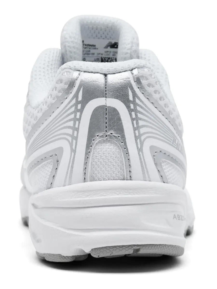 Детские кроссовки на шнуровке 740 Stretch от Finish Line New Balance — изображение 4 из 6, белый