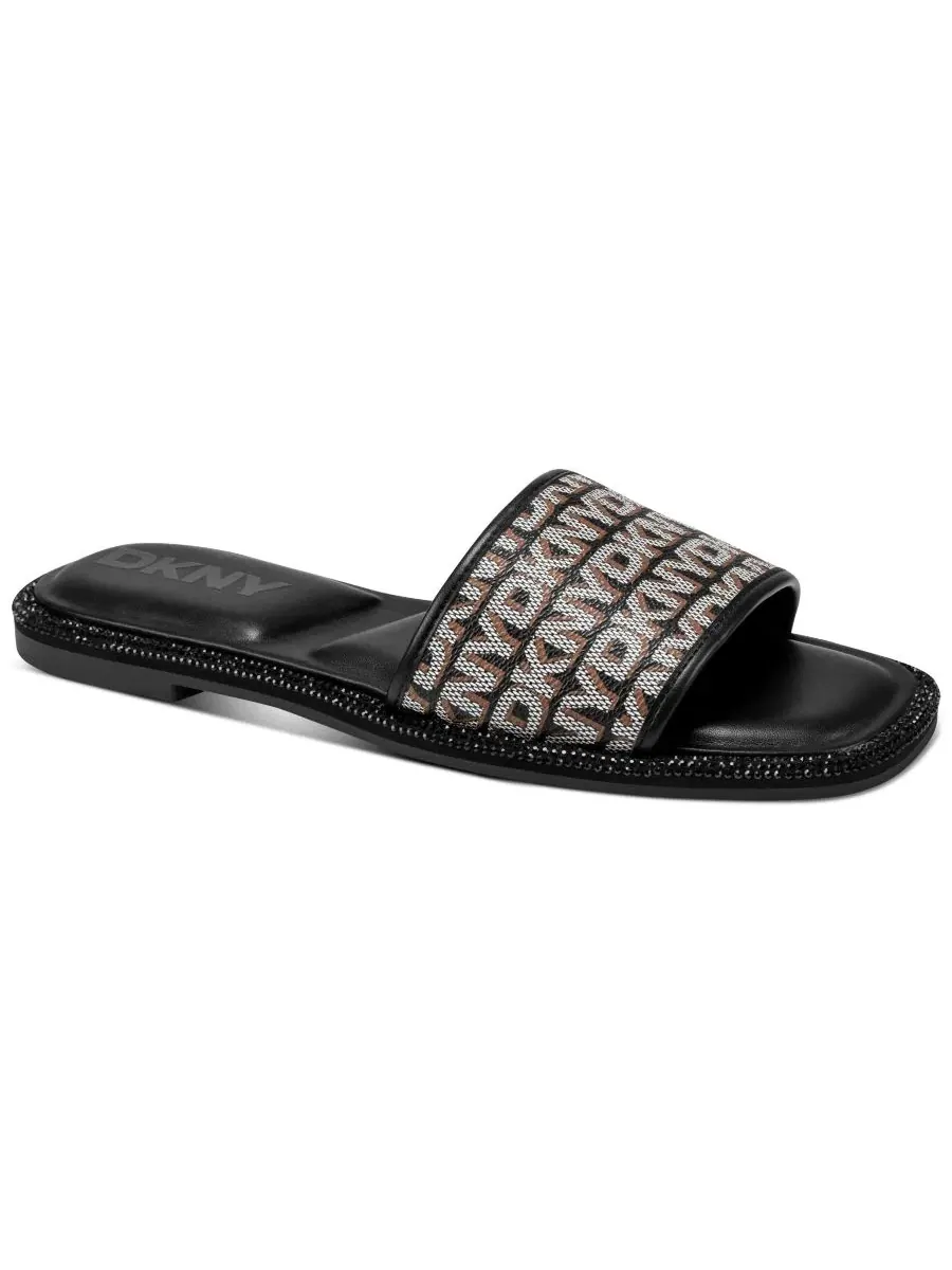 Женские сандалии-шлепанцы Badin Slide Flat DKNY