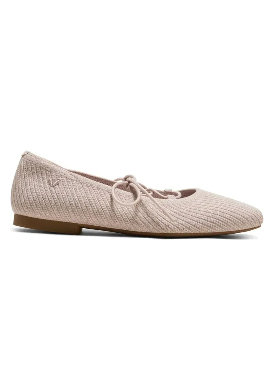 Женские балетки-мэри джейн Miley 3 Laces Included Square-Toe Lace-Up Mary Janes Flats VIVAIA — изображение 2 из 5