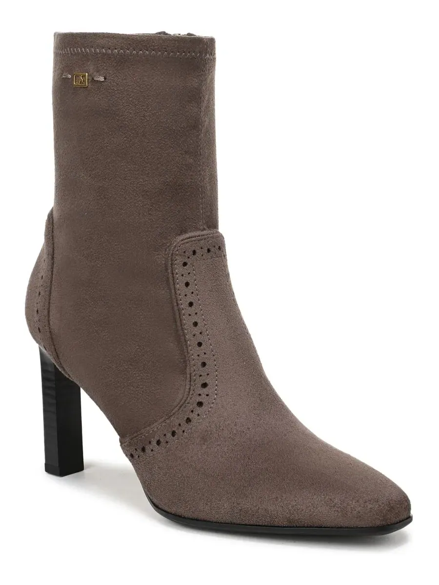 Ботинки женские с квадратным мысом Delani Square Toe Zip Short Boots Franco Sarto