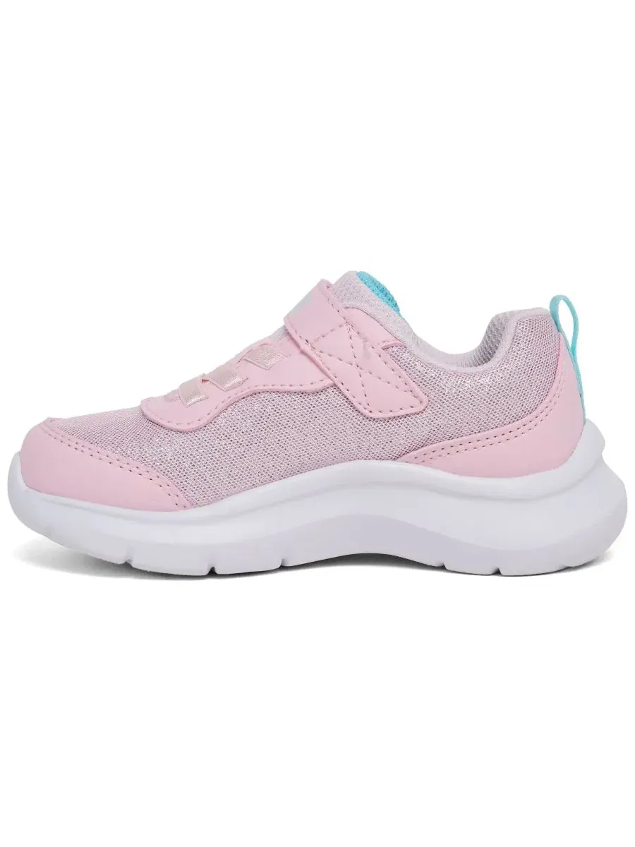 Кроссовки детские с ремешком Sparkling Sister Skechers — изображение 2 из 6, розовый