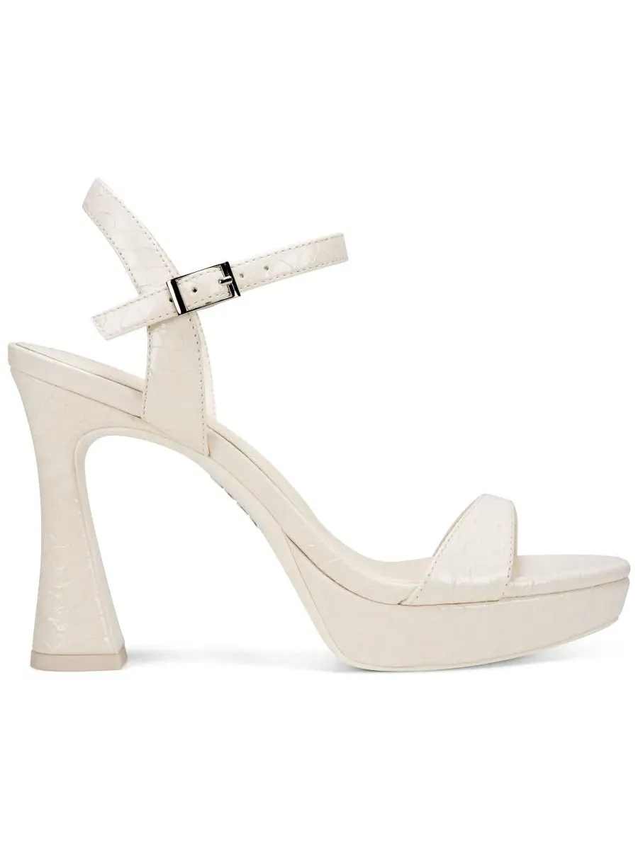 Сандалии-платформа Cherish с каблуком DKNY — изображение 2 из 5, кокос