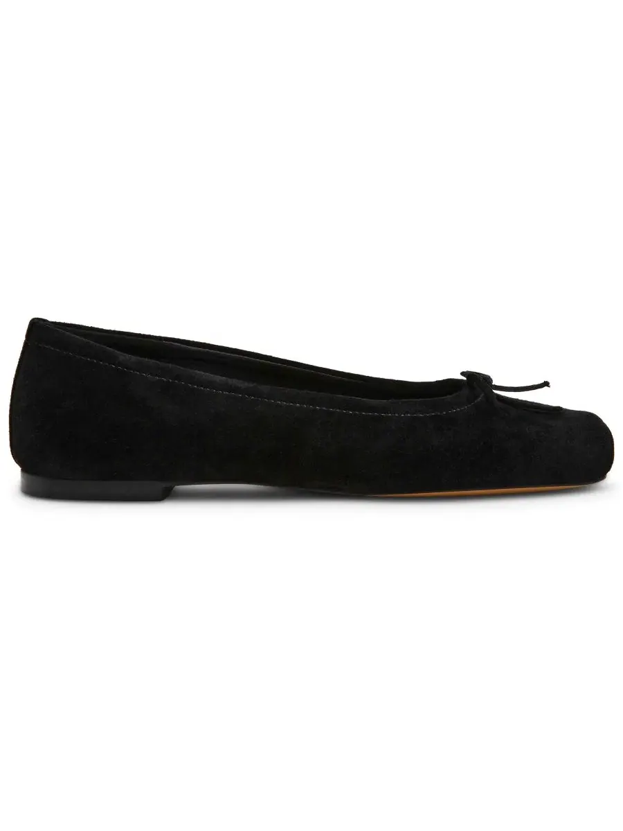 Балетки с квадратным мысом Eleve Square Toe Steve Madden — изображение 2 из 6, черный