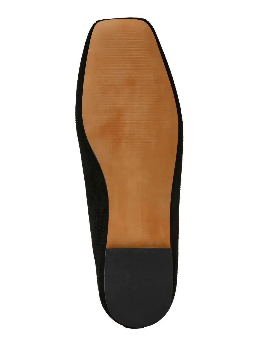 Балетки с квадратным мысом Eleve Square Toe Steve Madden — изображение 5 из 6, черный
