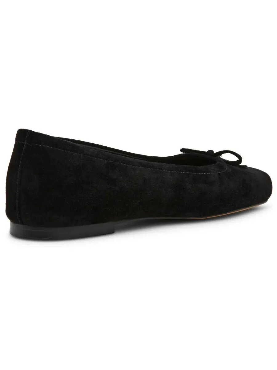 Балетки с квадратным мысом Eleve Square Toe Steve Madden — изображение 6 из 6, черный