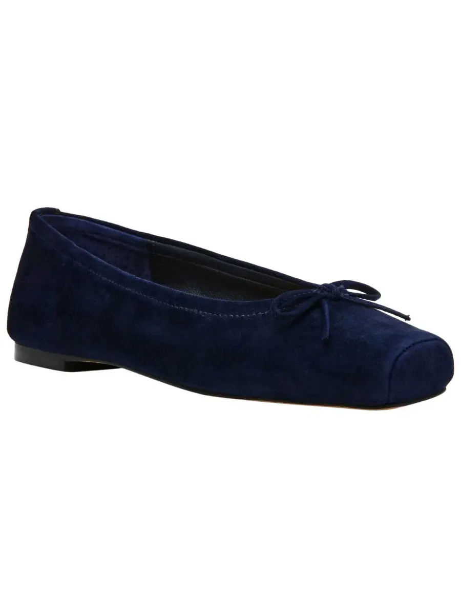 Балетки Steve Madden Eleve Square Toe — изображение 1 из 7, темно-синий
