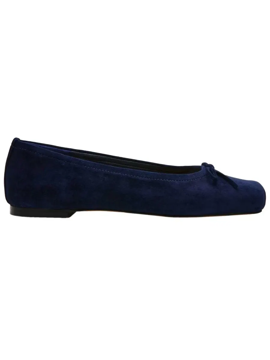 Балетки Steve Madden Eleve Square Toe — изображение 2 из 7, темно-синий