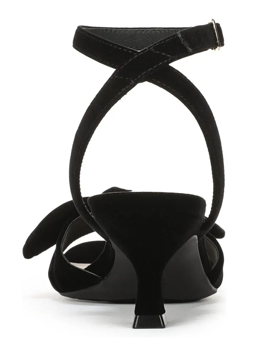 Босоножки на каблуке Nola Strappy Black Velvet LifeStride — изображение 3 из 5, черный