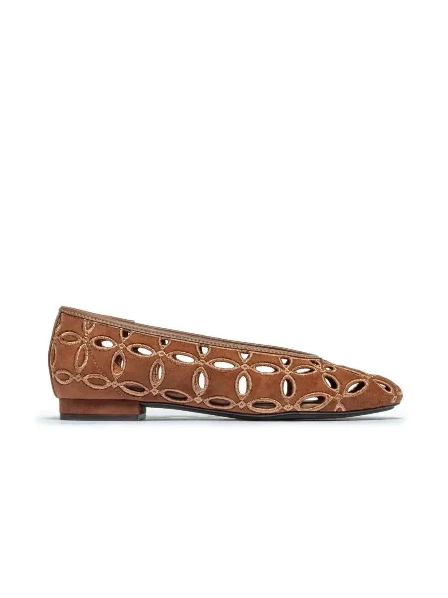 Женские балетки Brie Bernardo Footwear, миндальный — изображение 2 из 4