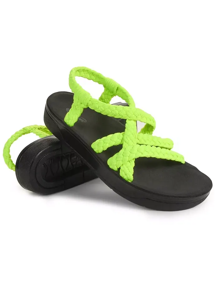 Женские сандалии Maris Arch Support с перемычкой и поддержкой свода стопы Aerothotic — изображение 2 из 6, зеленый