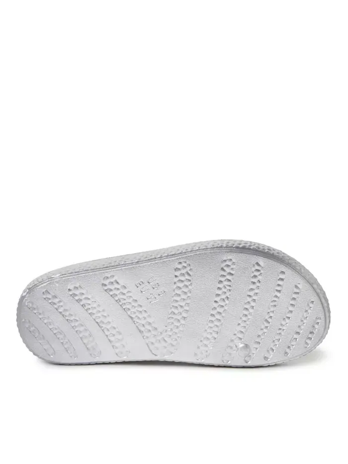 ЭкоКози от Women's Устойчивые Комфортные Сандалии-танга Dearfoams — изображение 2 из 5, серебристый металлик