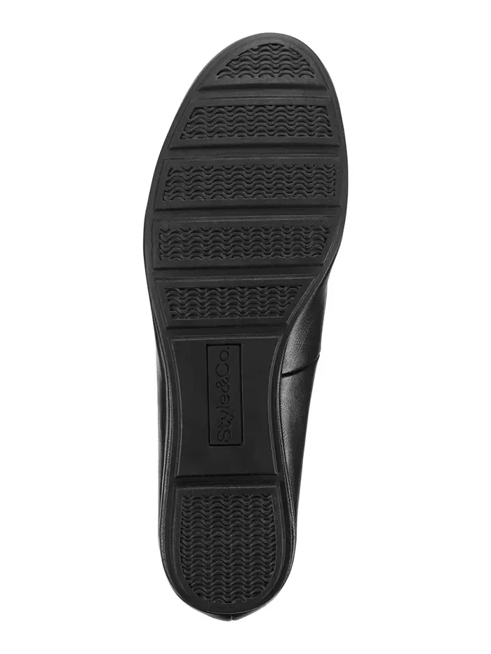 Женские балетки Elsaa Cushioned Insoles Style & Co — изображение 8 из 11, черный