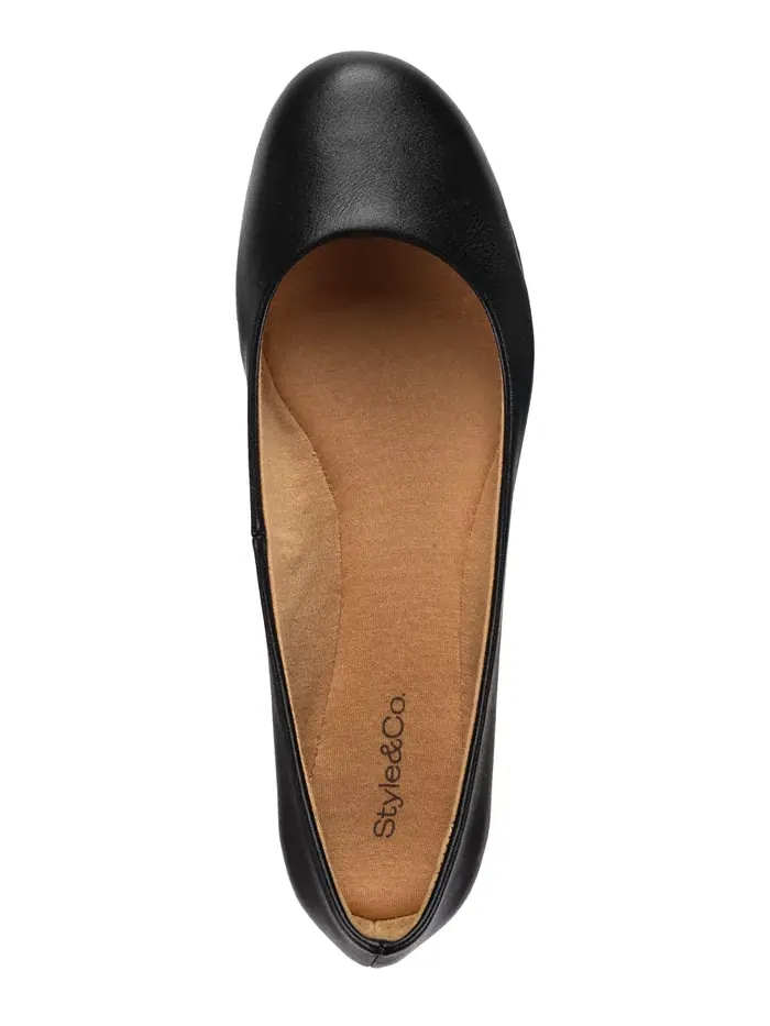 Женские балетки Elsaa Cushioned Insoles Style & Co — изображение 13 из 15, коричневый