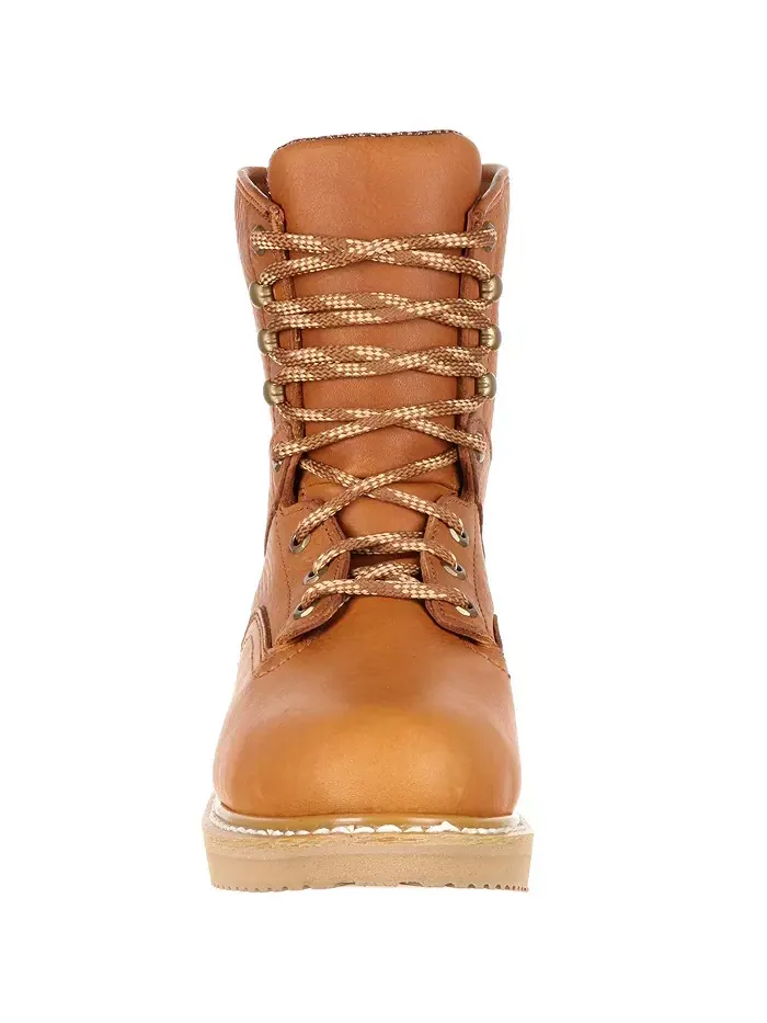 Мужские рабочие ботинки со стальным носком Wedge Georgia Boot — изображение 3 из 7, коричневый