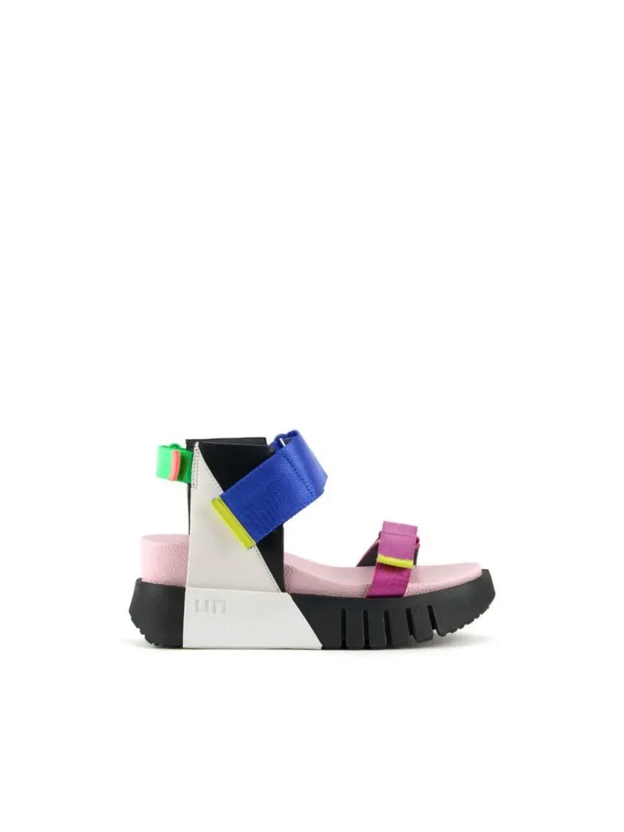 Сандалии с платформой Delta Run United Nude, Neon Flair — изображение 2 из 6