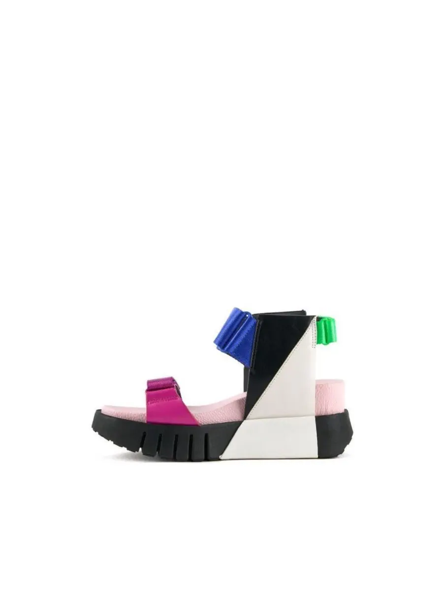 Сандалии с платформой Delta Run United Nude, Neon Flair — изображение 3 из 6