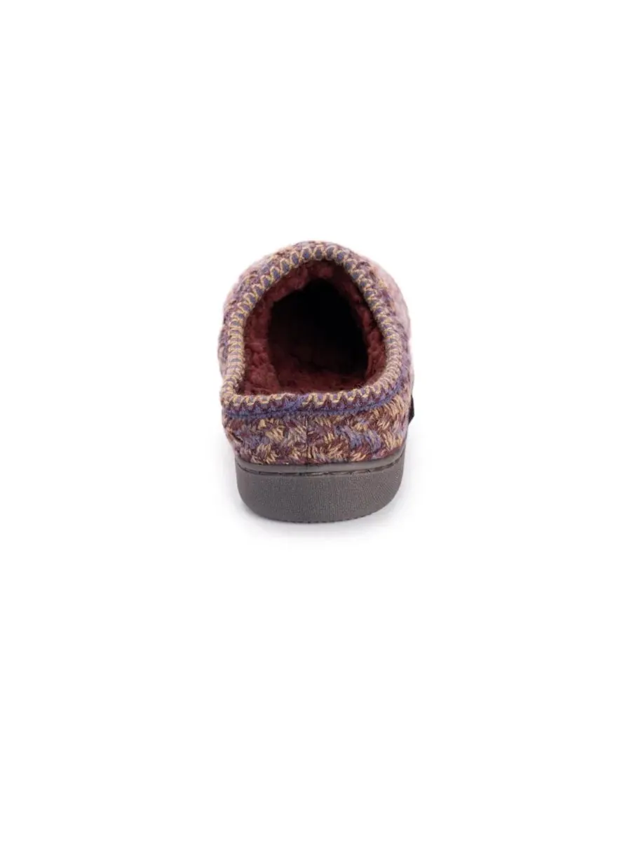 Женские сабо-мокасины Brook с отделкой из искусственного меха MUK LUKS — изображение 3 из 9, фиолетовый