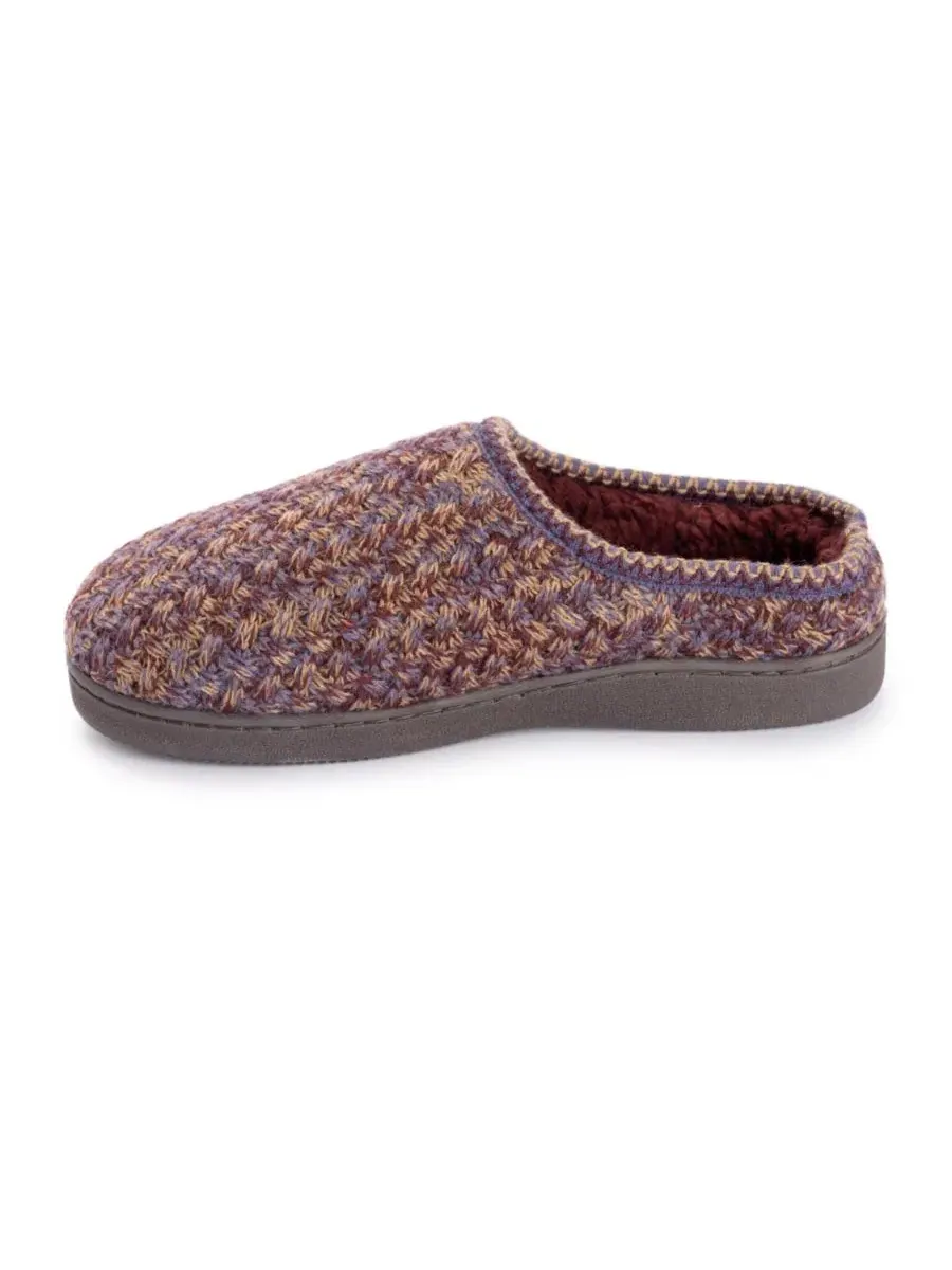 Женские сабо-мокасины Brook с отделкой из искусственного меха MUK LUKS — изображение 6 из 9, фиолетовый