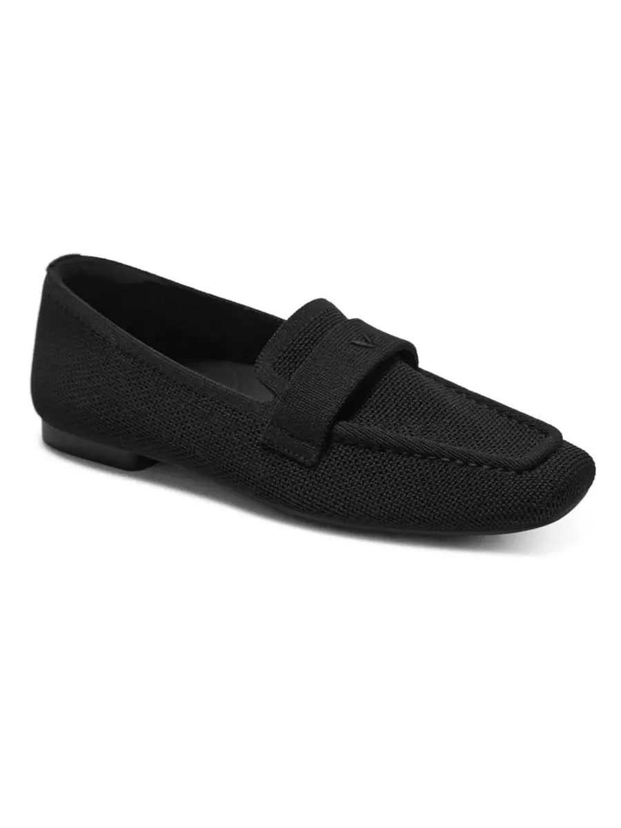 Женские лоферы Silvie Square-Toe Icon VIVAIA — черный