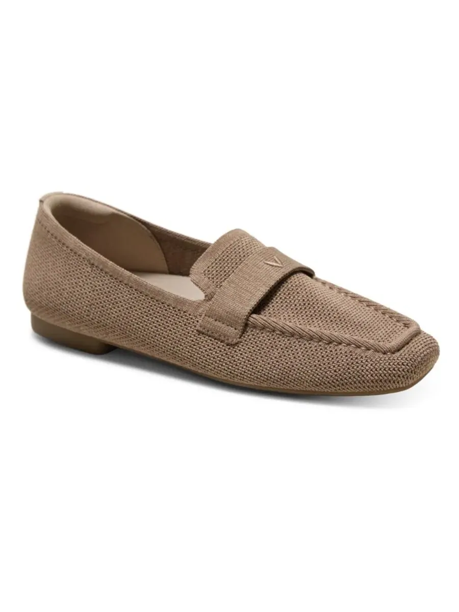 Женские лоферы Silvie Square-Toe Icon VIVAIA, Borwn Taupe Boned — изображение 1 из 5