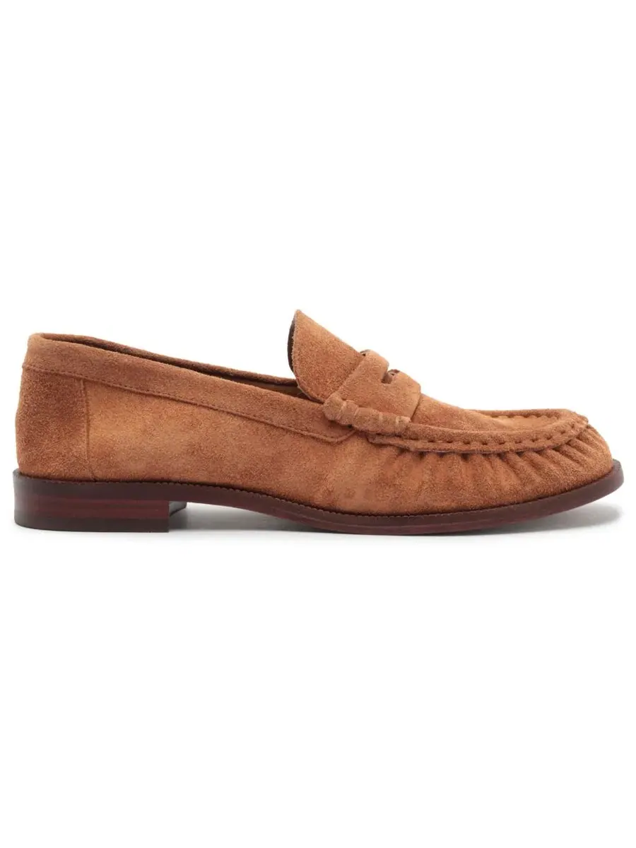 Женские лоферы Tyche Slip-On Schutz, Almond Wood — изображение 2 из 12