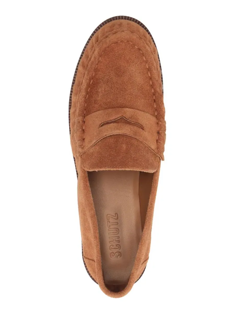 Женские лоферы Tyche Slip-On Schutz, Almond Wood — изображение 4 из 12