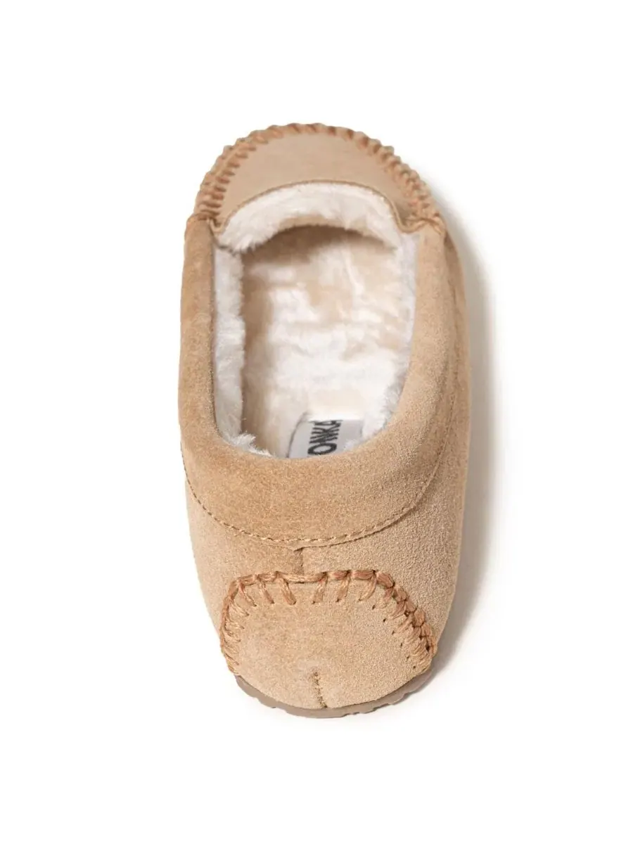 Женские тапочки Cosi Venetian из замши Minnetonka — изображение 4 из 5, корица