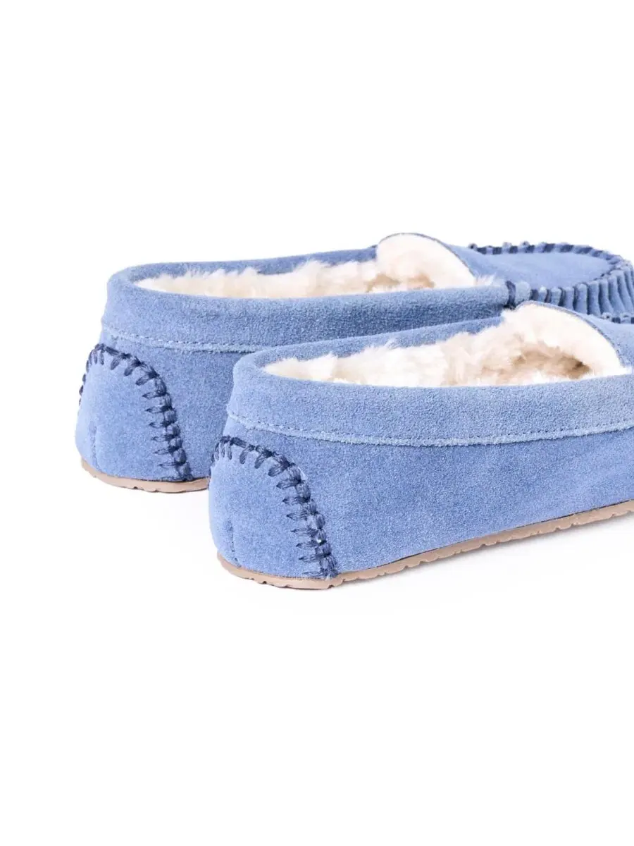 Женские тапочки Cosi Venetian Suede Minnetonka — изображение 4 из 5, винтажный синий