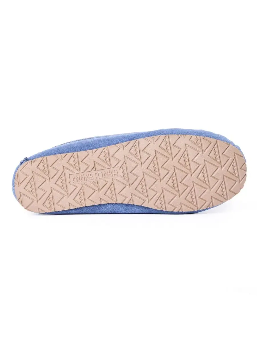 Женские тапочки Cosi Venetian Suede Minnetonka — изображение 5 из 5, винтажный синий