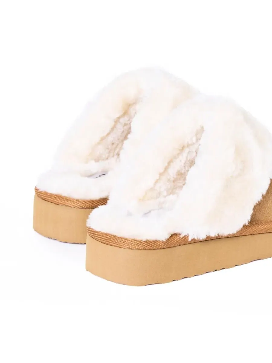 Женские тапочки Chesney Hi Minnetonka — изображение 4 из 5, корица