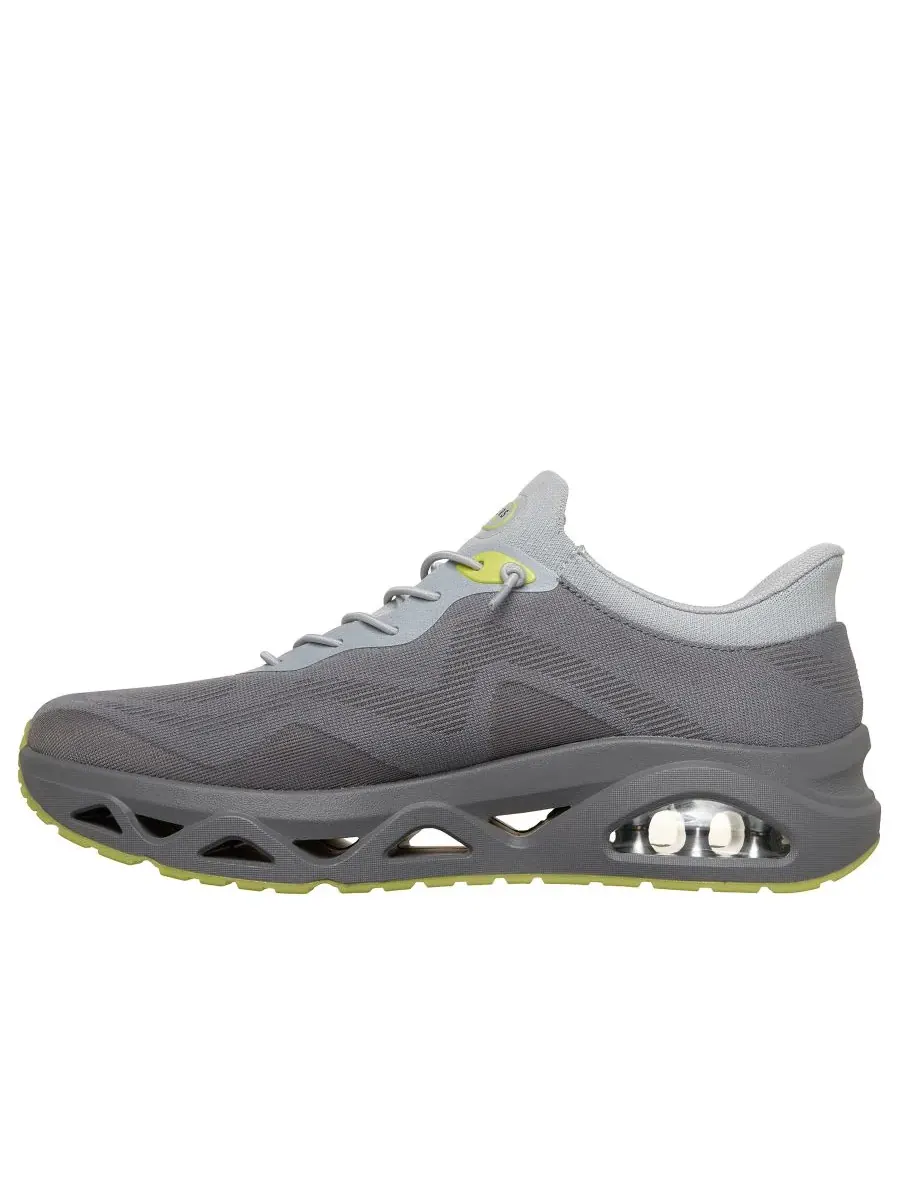 Мужские слипоны: UNO Glide-Step - Air Gliders - повседневные кроссовки от Finish Line Skechers — изображение 3 из 6, серый
