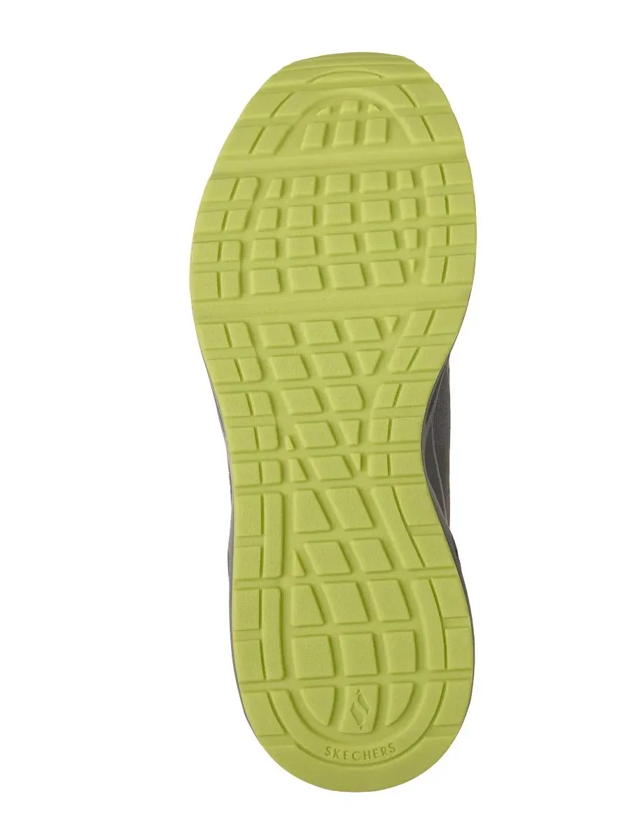 Мужские слипоны: UNO Glide-Step - Air Gliders - повседневные кроссовки от Finish Line Skechers — изображение 6 из 6, серый