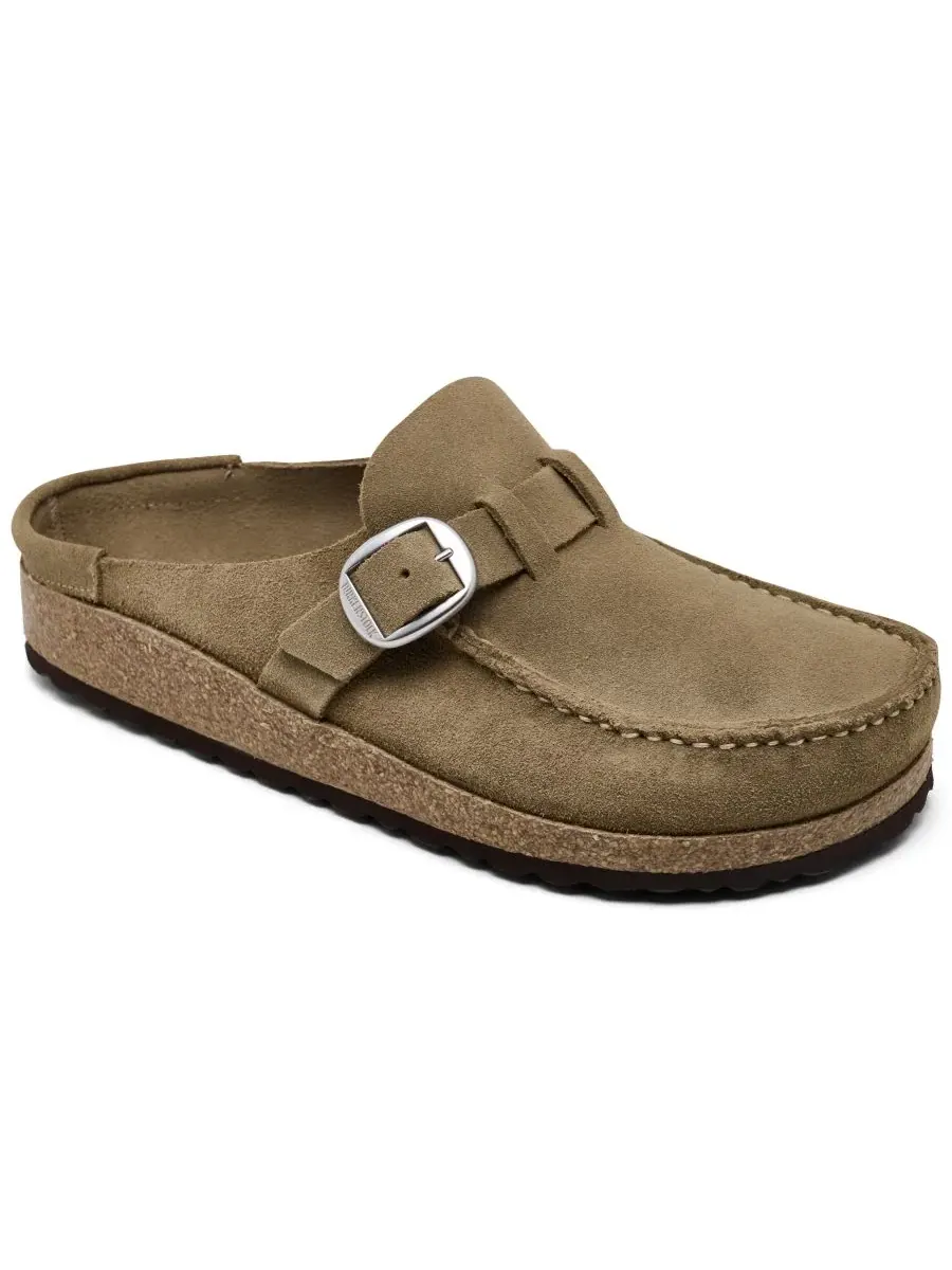 Женские замшевые сабо Buckley от Finish Line Birkenstock — серый