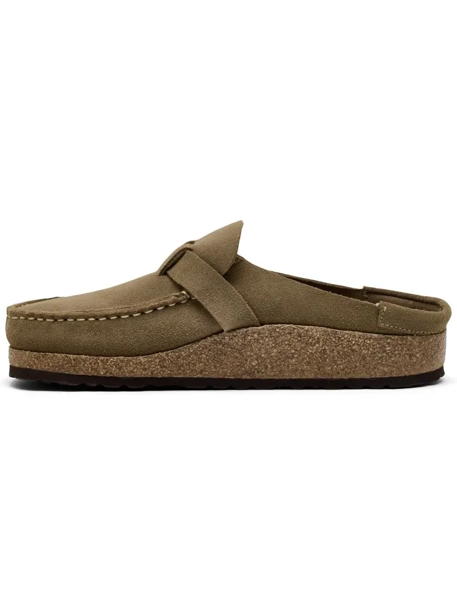 Женские замшевые сабо Buckley от Finish Line Birkenstock — изображение 3 из 6, серый