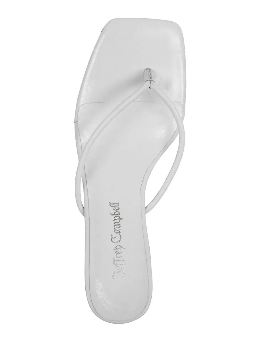 Женские сандалии на танкетке Jeffery Campbell Simplicity Jeffrey Campbell — изображение 4 из 5, белый