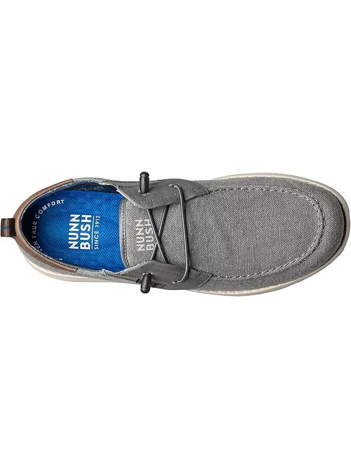 Мужские туфли Brewski Moc Toe Nunn Bush — изображение 7 из 7, серый