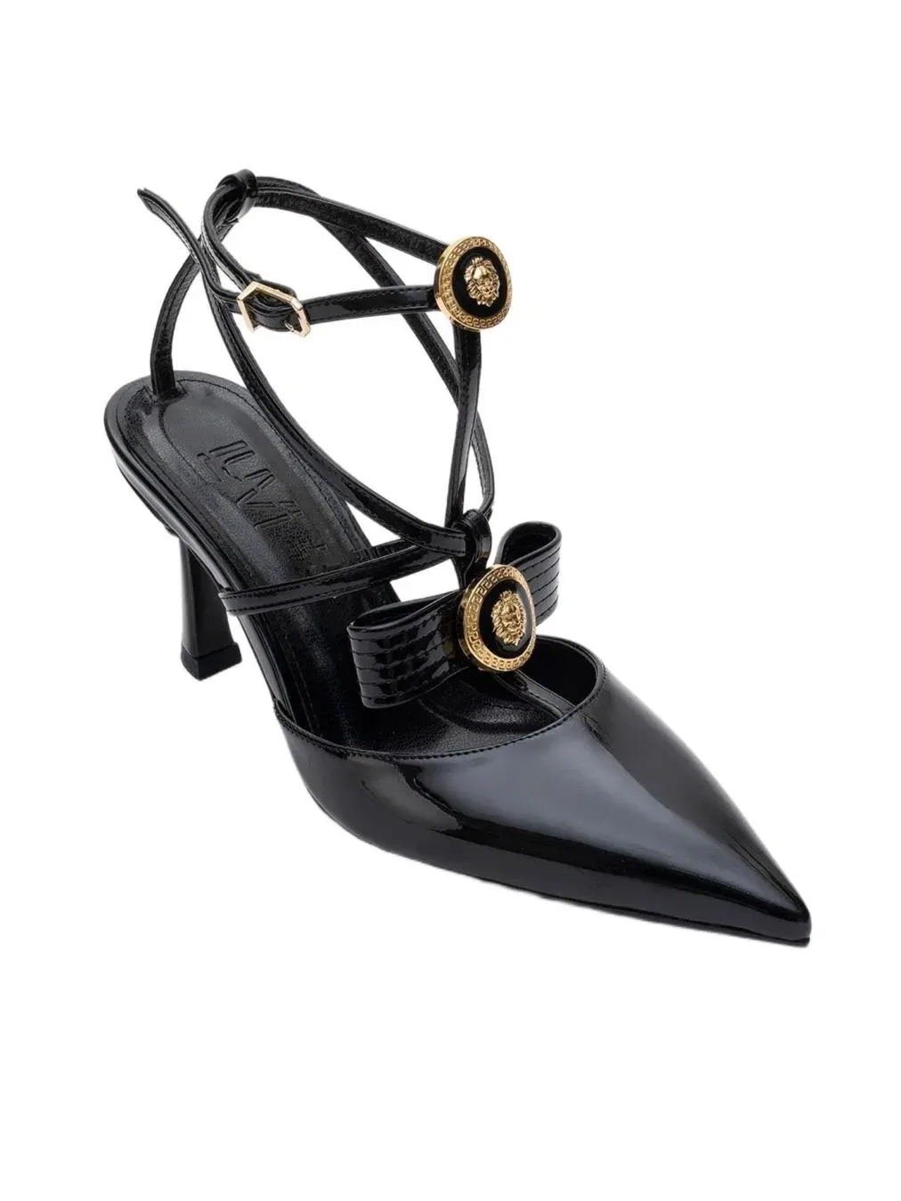 Женские туфли-лодочки Peal с острым носком Prologue Shoes — черный