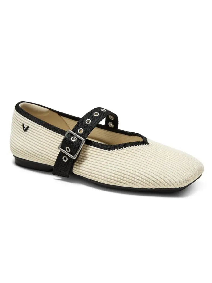 Туфли-лодочки Myriel Square-Toe Margot Mary Jane 3.0 VIVAIA — изображение 1 из 5, бежевый