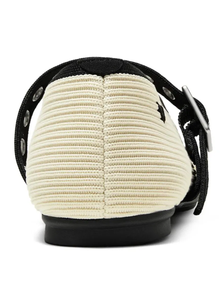 Туфли-лодочки Myriel Square-Toe Margot Mary Jane 3.0 VIVAIA — изображение 3 из 5, бежевый