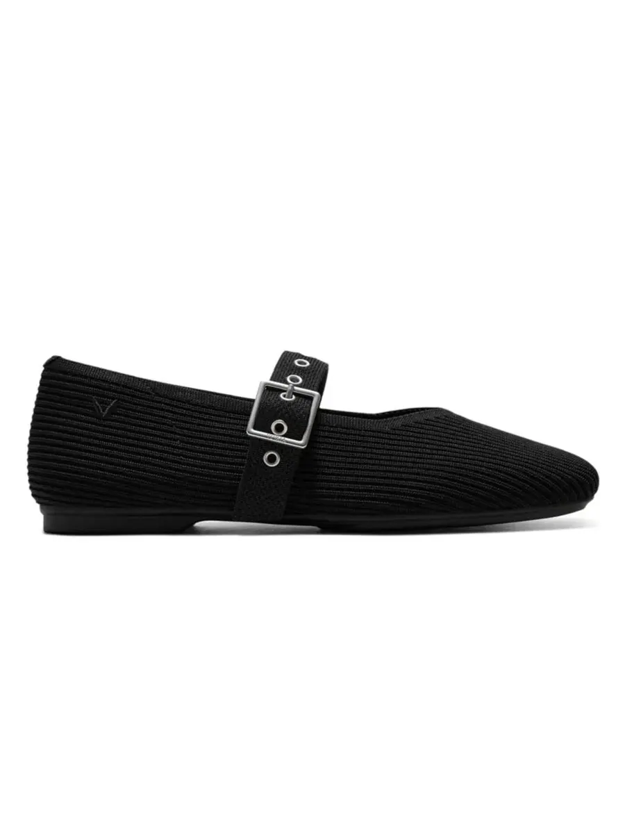 Туфли Myriel Square-Toe Margot Mary Jane 3.0 VIVAIA — изображение 2 из 5, черный