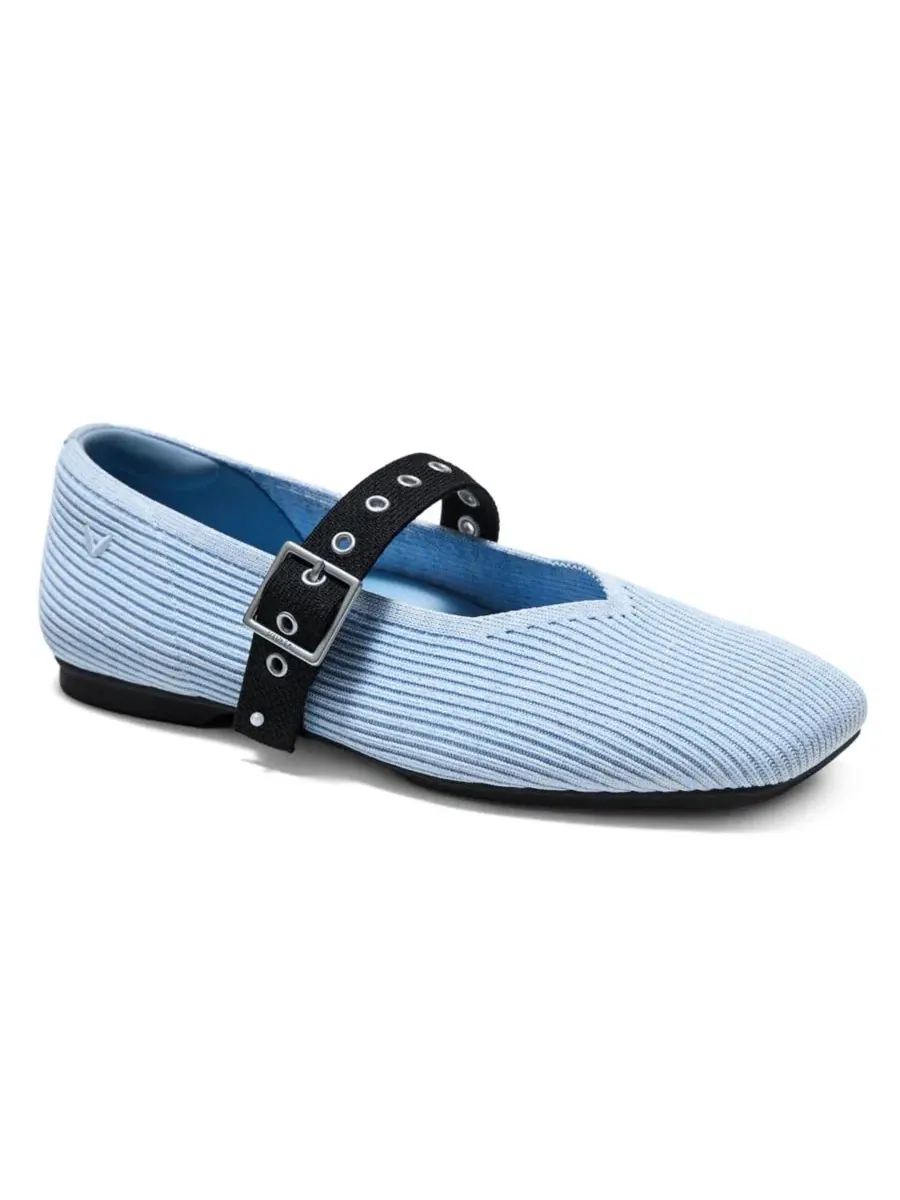 Туфли-лодочки Myriel Square-Toe Margot Mary Jane 3.0 VIVAIA — изображение 1 из 5, синий