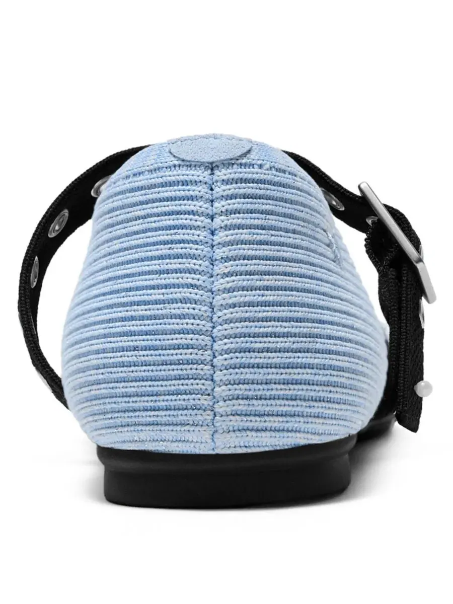 Туфли-лодочки Myriel Square-Toe Margot Mary Jane 3.0 VIVAIA — изображение 3 из 5, синий